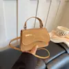 Bolso Pequeño Cuadrado Casual para Viajes Diarios con Diseño Brillante Nuevo Estilo 2026 Color Sólido Textura Moda Chic Simple Bolso de Hombro para Mujer