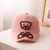 Gorra de Béisbol Infantil Primavera Bordado de Letra Inglesa Estilo Occidental Moda Versátil Sombrero de Sol para Bebés Niños y Niñas Tendencia