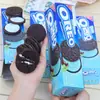 Biscoitos Sandwich Oreo Chocolate com Menta Importados da Coreia, Lanches Populares