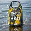 Bolsa Impermeable para Exteriores, Bolso Cubo Impermeable Casual para Montañismo, Bolsa de Almacenamiento de Agua, Bolsa para Acampar y Ciclismo, Rastreo de Ríos, Gran Capacidad