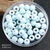 Accesorios bisutería DIY Macaron cuentas de cerámica hechas a mano semiacabadas cuentas sueltas material para abalorios cordón accesorios al por mayor