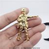 Broche Insígnia Criativa de Soldado Acampamento de Verão Treinamento Militar Comemorativo Boutique Personalizada Modelo Tridimensional em Miniatura de Soldado