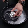Cepillo para ollas de acero inoxidable engrosado, cepillo de limpieza de lana de acero, no daña las ollas, una herramienta mágica para limpiar ollas de cocina