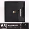 Set de Regalo de Cuaderno A5 de Negocios Sencillo con Logo Personalizado, Termo de Alta Calidad, Regalo Corporativo
