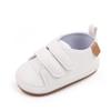 Zapatos casuales de primavera y otoño para bebés de 3 a 6 a 12 meses con doble velcro, tallas 22 a 13