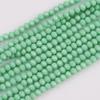 Miçangas de cristal planas de 4 mm, miçangas de porcelana, material para pulseira, colar, borla, pulseira e colar feitos à mão com miçangas, acessórios
