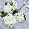 Nuevo Producto Transfronterizo Hortensia Copo de Nieve Flor de Seda Simulada Decoración Apoyos Fotográficos Estudio Fotográfico Boda Flor Artificial Fábrica Venta al por Mayor