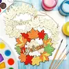 Amazon Halloween Natal Placa Decorativa de Madeira Pendurada TikTok Não Acabado diy Fatia de Madeira Xiyin Decoração de Porta Janela