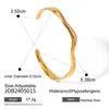 Pulseras de Acero Inoxidable Europeas y Americanas Jieding para Mujer, Joyería que no se decolora, Joyería de Lujo Ligero y de Alta Gama, Pulseras Populares Transfronterizas de Acero de Titanio