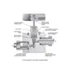 Válvula de Aguja para Autoclave Parker Serie 40Vm - Tres Vías, Puerto de Presión Único 40Vm9074