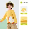 Colección de Manga LargaCamisetas para Niños Familia Dudu Camisetas Base para Niños Otoño Estilo Otoño y Primavera Ropa para Niñas Ropa para Niños