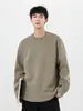 Ropa para Hombre Fengshe / Marca de Moda Sudadera Holgada Versátil Estilo Americano de Cuello Redondo de Peso Pesado 300G para Hombre, Sudadera de Invierno y Otoño