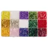 Cuentas de tubo de vidrio más vendidas transfronterizas, juegos de 3 mm y 6 mm, para colgantes de pulsera, manualidades, fabricación de joyas DIY y ensartado de cuentas