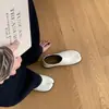 Zapatos lindos de estilo hada con punta poco profunda y dedos divididos, estilo pezuña de cerdo, de suela suave, estilo bosque, para mujer, 2026 otoño, planos, sin cordones, estilo ballet