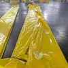 Fabricante de Tela para Ductos de Aire de Minería Ignífuga, Ducto de Aire Tipo Cremallera para Túneles de Minería y Túneles de Viento, Tela Ignífuga para Ductos de Aire de Minería