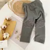 Calça Legging de Patchwork INS Primavera e Outono para Bebê, Calça Casual Elástica para Menina, Calça Infantil Estilo Western