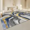 Alfombra de terciopelo de cristal francés para suelo, sala de estar, resistente a las manchas y fácil de cuidar, alfombrilla para sofá y mesa de café, dormitorio, mesita de noche, manta antideslizante