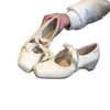 Versión de Piel de Oveja~Zapatos Planos de Ballet con Lazo Estilo Francés para Mujer, Nuevo Modelo 2026, Delicados Zapatos Mary Jane que Combinan Bien con Faldas