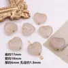 Acrílico Areia Movediça Estampagem a Quente Retro Dourado Contas Soltas diy Brincos Caseiros Corrente para Celular Pingente Acessórios de Joia Materiais