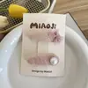 Pinza para el pelo rosa con lazo nuevo de primavera para niños, pinza BB para flequillo de niña dulce, pinza para flequillo, pinza lateral, pinza para el pelo