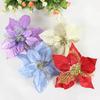 Decoraciones navideñas de Amazon Flores navideñas Adornos para árbol de Navidad Colgantes Flores Flores navideñas al por mayor