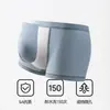 Calzoncillos bóxer para hombre de algodón puro grado A, 7A antibacterianos, talla grande, corte holgado, transpirables, calzoncillos bóxer para hombre de talla grande