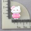 Mengmeng animal pequeño caricatura pegamento crema accesorios creativos hebilla para zapatos con agujeros material resina accesorios joyería diy al por mayor