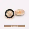 Abrigo Estilo Chanel Metálico con Adornos de Patrón de Goteo de Aceite, Botones de Ropa de Aleación, Sensación de Alta Gama