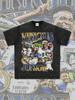 Camiseta Americana Transfronteriza MODRIC Real Madrid Modric Estampada Manga Corta Vintage Lavada Pesada Holgada Ins