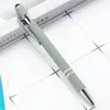 Bolígrafo de Metal Press Bolígrafo de Aluminio Bolígrafo Meiji Bolígrafo Táctil Capacitivo Bolígrafo para Pantalla Táctil de Escritura Bolígrafo de Regalo con Impresión de LOGOTIPO