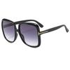 Nuevas gafas de sol de gran tamaño para hombre y mujer, con montura grande y diseño de cara visible, versión alta 2024, protección solar para viajes y conducción, gafas de sol populares para parasol.