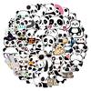 50 lindas pegatinas de grafiti de panda, personalizadas, decorativas, para equipaje de motocicleta, de PVC, impermeables, transfronterizas