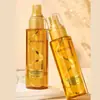 Mingxizhi Óleo Essencial Spray para Cuidado de Cabelos Lisos Anti-Frizz para Cabelos Danificados com Permanente e Tingidos, Fragrância de Longa Duração Cuidado Capilar