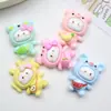 Accesorios de Resina para Manualidades de Dibujos Animados Bolso de Hombro de Frutas Gatito Pegamento de Crema Pasador Hecho a Mano Funda de Teléfono Móvil Hebilla de Zapato Accesorios de Joyería