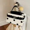 Bolso de Mano Pequeño Exquisito Súper Moderno para Mujer, Nuevo Bolso de Hombro de Lunares Verano 2026, Bolso Cuadrado Pequeño Cruzado para Viajes