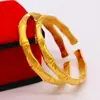 Pulsera Abierta de Metal Ojo de Gato para Mujer, Venta Directa de Fábrica, En Stock, Joyería Sólida de Gama Alta, Soporta Dropshipping