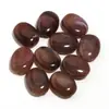Contas Coloridas Acrílicas de Formato Irregular Jade Sintético Gradiente Duas Cores Oval Soltas Acessórios para Pulseira Colar Pingente DIY