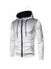 Sudadera de lunares estilo europeo y americano 2026 para hombre, chaqueta deportiva casual para fitness con cremallera para hombre/Otoño-Invierno