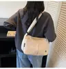 Bolsa Feminina de Tecido Oxford Bolsa Transversal Nova Mochila Leve Bolsa de Ombro Casual Grande Capacidade Bolsa Transversal Multicamadas
