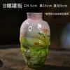 Vaso de Pintura a Óleo Feito à Mão de Jingdezhen Flor Seca Decoração de Casa Decoração de Gabinete de TV Gabinete de Vinho Gabinete de TV Flor de Cerâmica