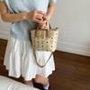 Bolso de Hombro Cruzado de Cubo de Moda Versátil para Viajes de Negocios de Alta Gama Estilo Coreano Nuevo Verano 2026 Texturizado