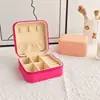 Caja de Joyería de Malla Lujosa Ligera para Viaje, Caja de Almacenamiento para Maquillaje, Anillos, Pendientes, Juguetes