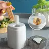Porta-Palitos de Luxo Tipo Pressão, Recipiente para Palitos, Dispenser Automático Pop-Up Personalizado Criativo de Alto Padrão para Uso Doméstico, Alto Valor Estético
