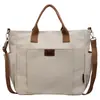 2026 Bolso de Tela de Moda Nuevo Estilo Coreano Gran Capacidad Multifuncional Bolso Tote para Niñas Bolso de Mano Transfronterizo Vintage Bolso de Hombro