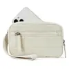En stock Amazon Más Vendido Bolso de Par Plisado Mini Ventana de PVC Transparente Billetera para Monedas Bolso de Mano