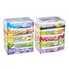 Balas de Leite Sabor Frutas Hongyuan, Caixa Fechada com 30 Peças, Sabor Banana, Chocolate, Chá Verde, Taro, Abacaxi, Bala Macia Atacado