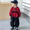 Conjunto de Sudadera para Niños 2062 Primavera y Otoño 2026 Nuevo Conjunto Casual Fresco y Elegante para Niños Ropa de Primavera para Niños