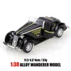 Nossen 1:38 Clásico Retro Vintage Coche Camioneta Aleación Modelo de Coche Juguete para Niños Venta al por Mayor Transfronteriza