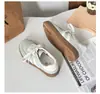 Zapatos Uber Retro Forrest Gump Casuales Combinan con Todo Zapatos de Entrenamiento Alemanes Zapatos de Mujer 2024 Nuevos Zapatos Blancos Tenis de Plataforma Zapatos Casuales