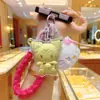 Colgante Dorado de Kuromi Peluche Explotando Hello Kitty Bolsa de Dibujos Animados Llavero para Teléfono Móvil Regalo Venta al por Mayor